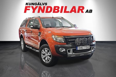 Ford Ranger Dubbelhytt 3.2 TDCi Wildtrack  4x4  200hk Kåpa,Drag