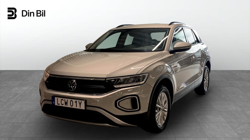 Bild 1 av Volkswagen T-Roc 1.0TSI 110 hk P-sensorer/Assistans/Digital cockpit