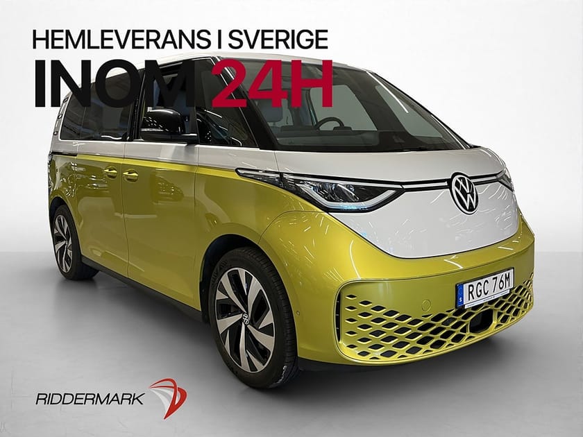 Bild 1 av Volkswagen ID. Buzz 82 kWh 204hk Kamera CarPlay MOMS