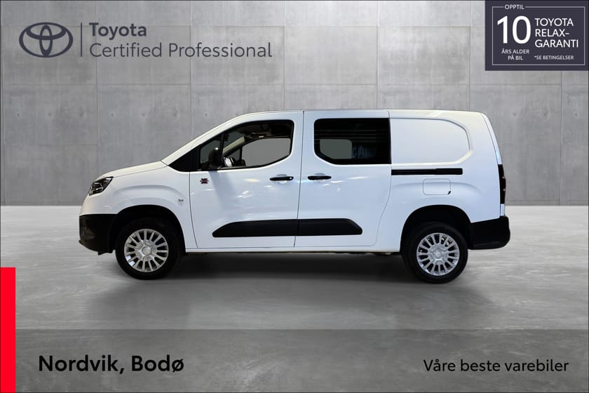 Bilde 2 av Toyota ProAce City L2 Lang 4x4 skyvedør begge sider | SmartCargo|