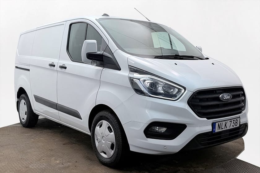 Bild 4 av Ford Transit Custom 280 2.0 Aut Drag Inredd 3-sits Kamera Värmare MOMS