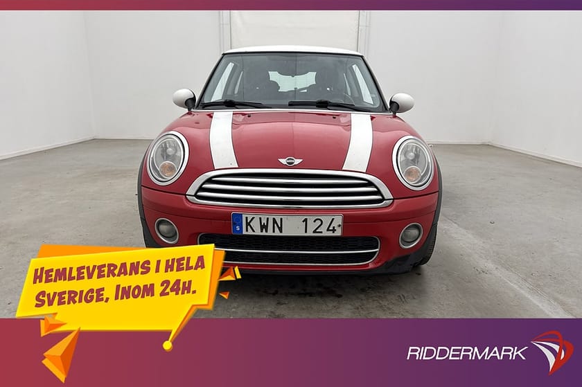 Bild 2 av MINI Cooper D 109hk Värmare Halvskinn Fullservad En-Brukare