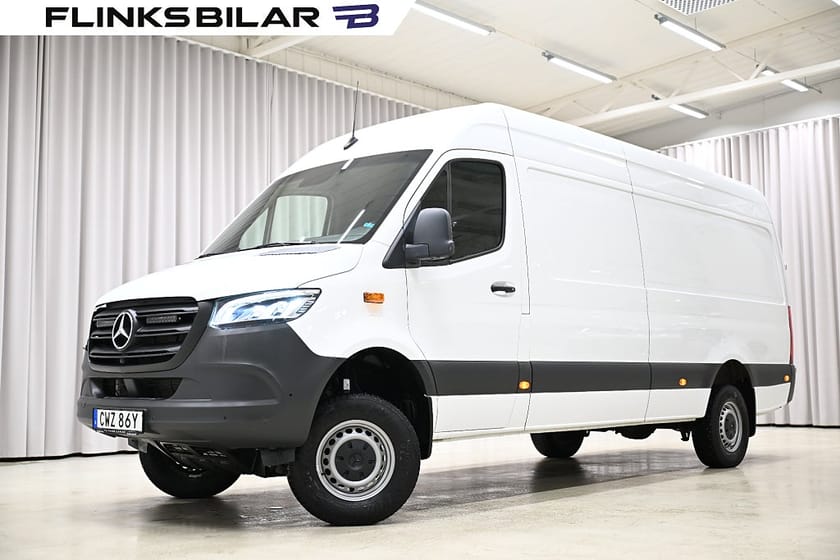 Bild 2 av Mercedes-Benz Sprinter 319 CDI 4x4 Panel Van 190HK XL-Skåp|Servicebil|Påkostad|Leasebar