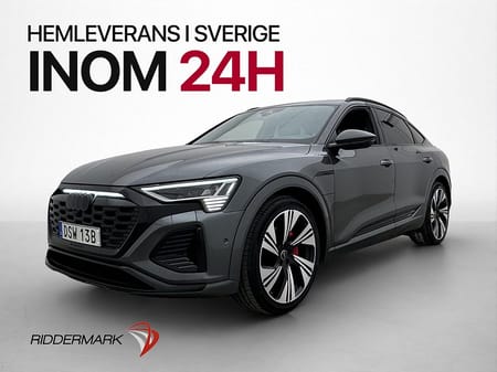 Audi Q8 Sportback 55 e-tron quattro Q S-Line Pano B&O Luft Dragkrok