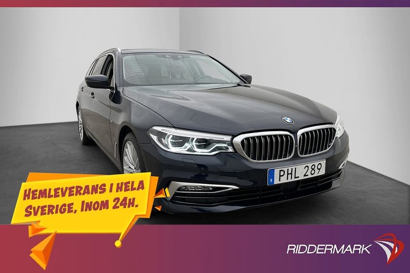 Bild 1 av BMW 530d xDrive Touring 530 Luxury Line Värmare 360° Skinn H/K Pano
