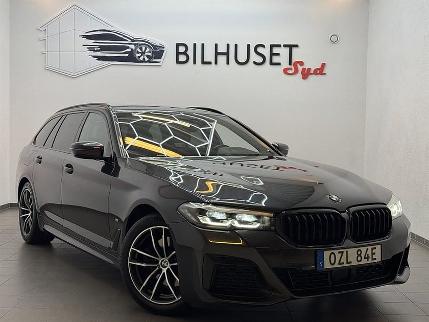 Bild 1 av BMW 520d xDrive Touring 520 190hk M Sport Adaptiv F/Värmare/Navi/Bkamera/Krok