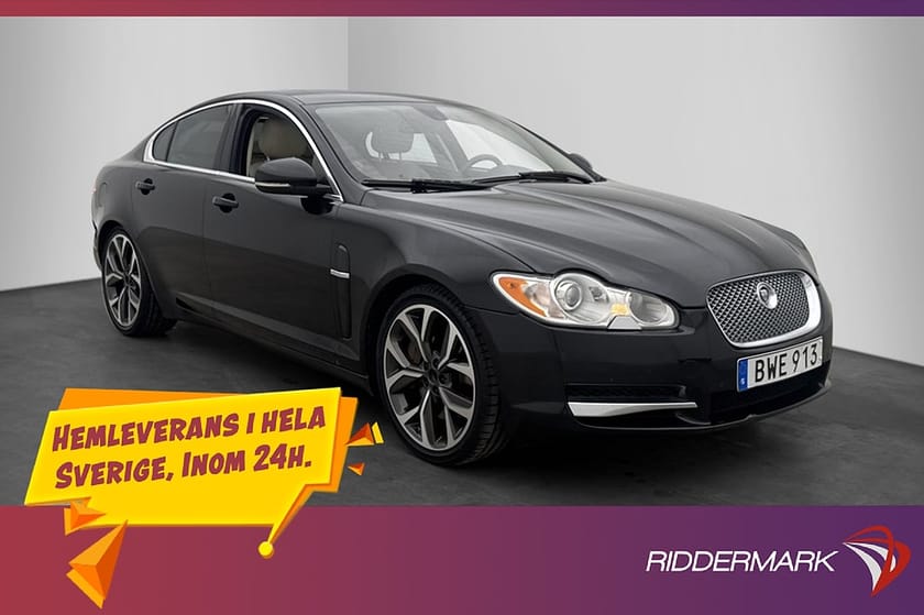 Bild 3 av Jaguar XF 3.0 V6 275hk Taklucka B&W Kamera Navi Dragkrok