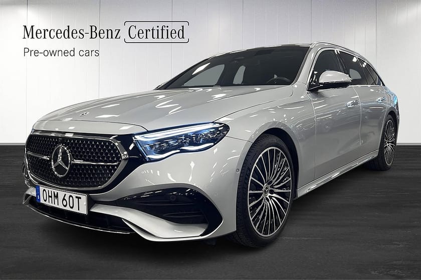 Bild 1 av Mercedes-Benz E 300 T e AMG Pano Drag 360 Carplay