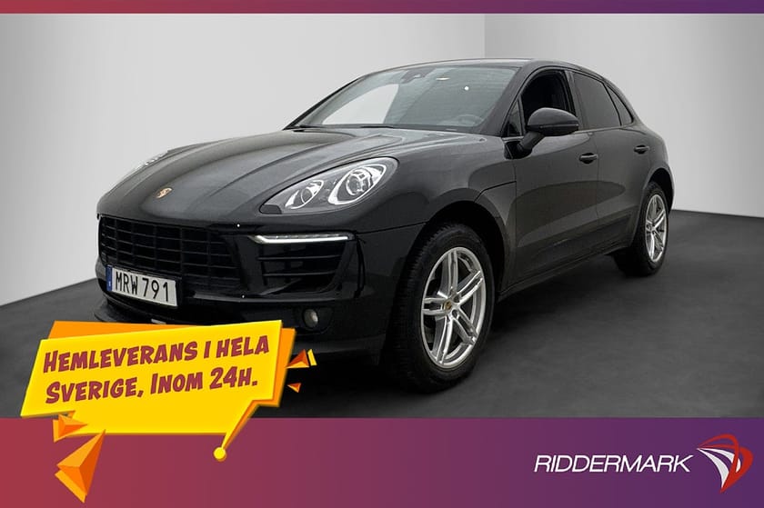 Bild 3 av Porsche Macan 252hk PDLS Värmare Dragkrok Kamera Svensksåld