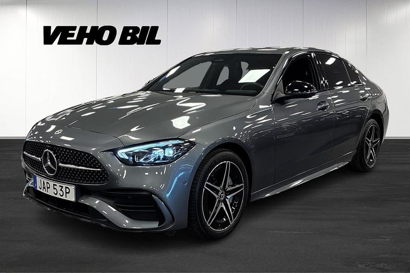Bild 1 av Mercedes-Benz C 300 de 300de AMG Line Kamera Navi Carplay Night Package
