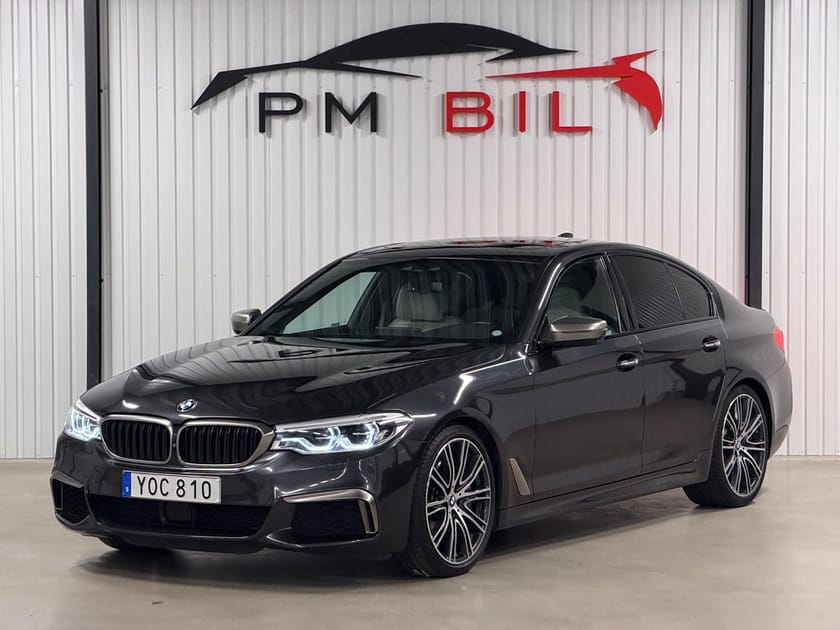 Bild 1 av BMW M550i xDrive Sedan M550 Ultimate Edition / Svensksåld / B&W / S&V-Hjul