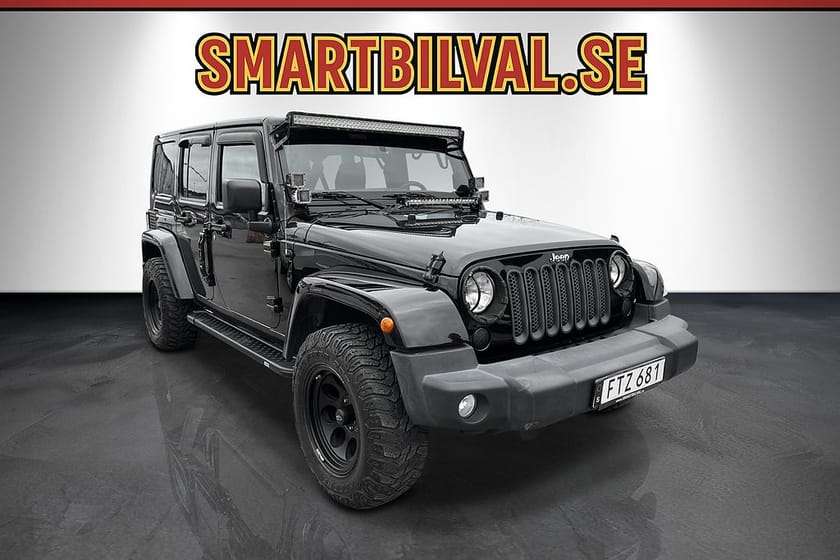 Bild 4 av Jeep Wrangler Unlimited 2.8 4WD Sahara HT Drag MOMS