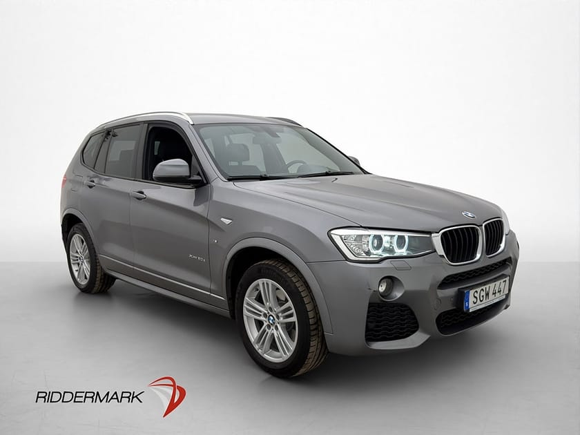 Bild 1 av BMW X3 xDrive20d 190hk M Sport D-Värm Kamera Drag HiFi Navi