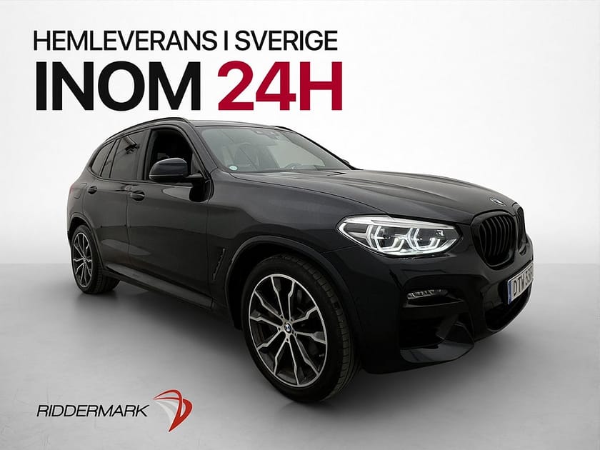 Bild 1 av BMW X3 xDrive30e 292hk M-Sport H/K Head-Up Dragkrok Läder