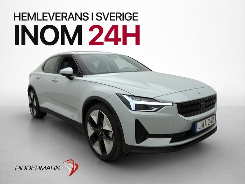 Bild 1 av Polestar 2 Long range Dual motor AWD PLUS MOMS Pano H/K Drag
