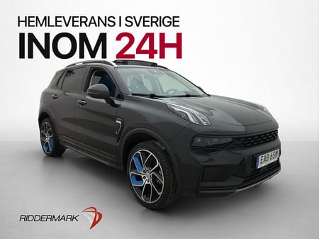 Lynk & Co 01 PHEV 261hk Pano Infinity Kamera Skinn Navi Drag