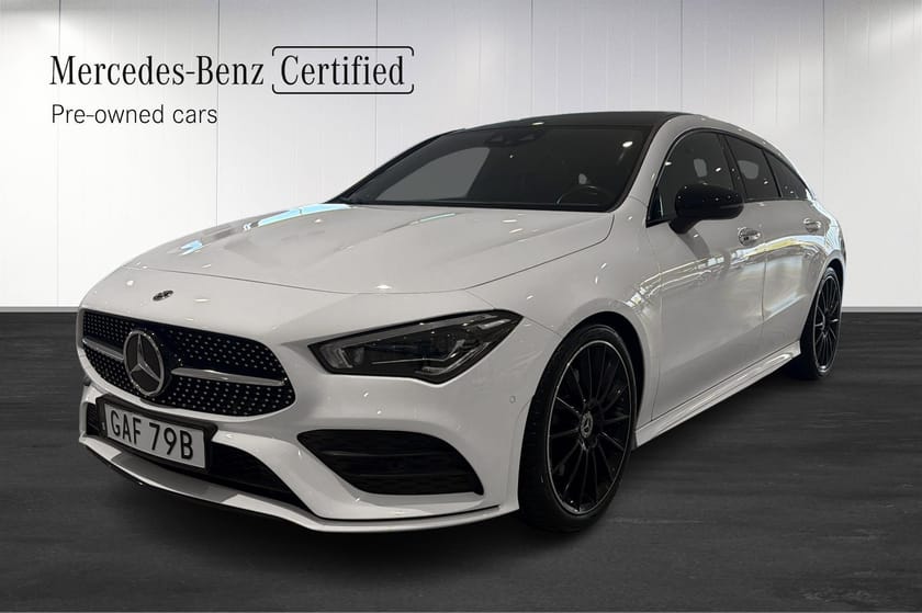 Bild 1 av Mercedes-Benz CLA 200 Shooting Brake 163hk AMG Premium Plus Dragkrok