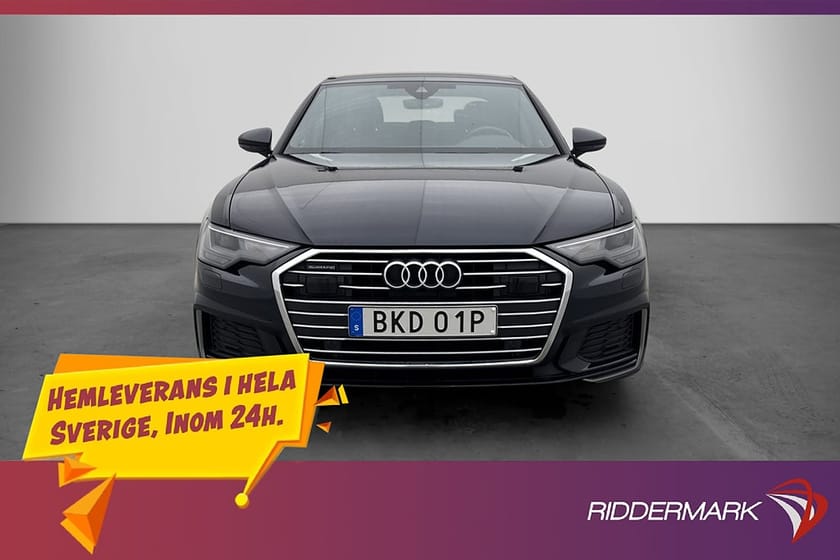 Bild 3 av Audi A6 Sedan 40 TDI quattro Q 204hk S-Line Värmare Navi Adaptiv fart Drag