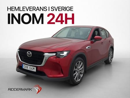 Mazda CX-60 PHEV 327hk AWD Kamera HUD Skinn CarPlay Drag