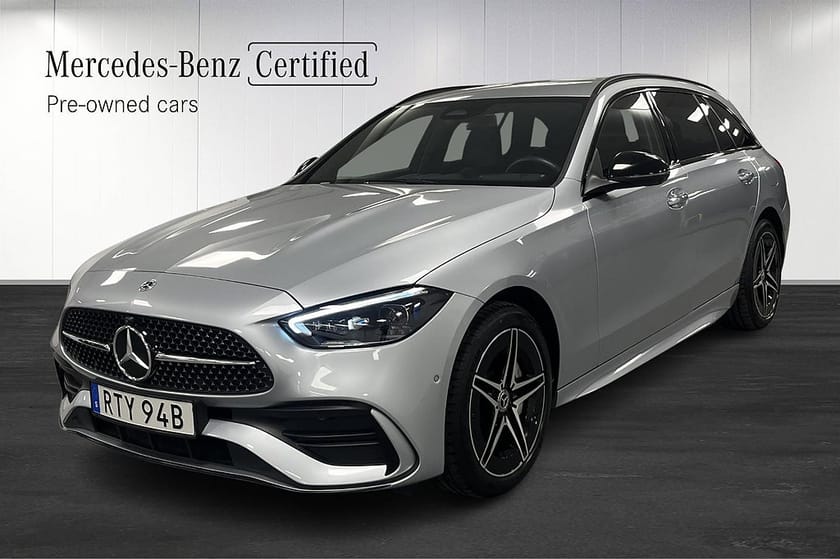 Bild 1 av Mercedes-Benz C 300 T e C300 AMG / Night Package / Värmare