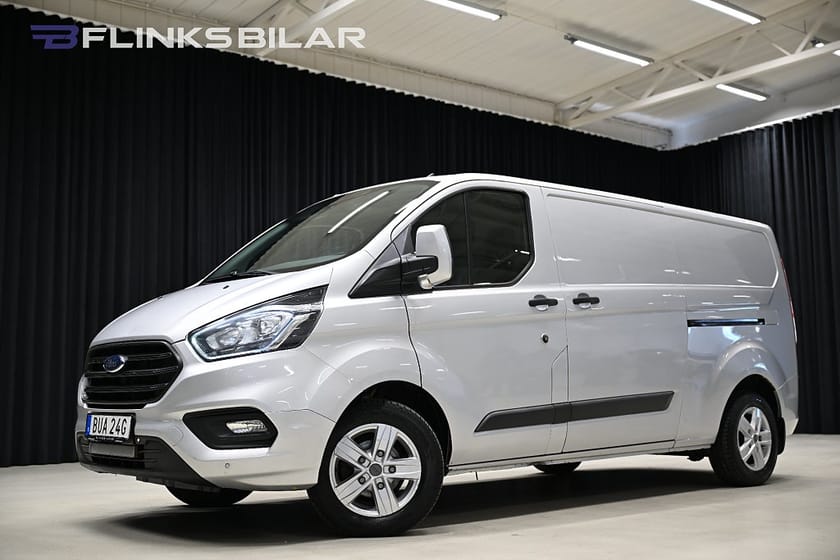 Bild 1 av Ford Transit Custom 300 130HK L2|Drag|Värmare|Dubbeldörr|Kambytt|B-Kamer