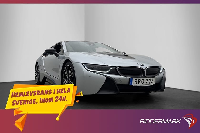 Bild 5 av BMW i8 XDrive Coupé 362hk H/K Head-Up Navi 360° Svensksåld