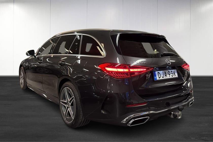 Bild 5 av Mercedes-Benz C 300 T de 4MATIC Moms/AMG/Adaptivfarthållare/Dragkrok