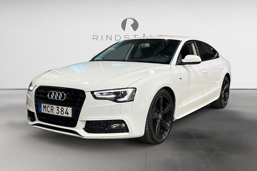 Bild 1 av Audi A5 Sportback SB 2.0 TDI 190 HK AUT Q S-LINE D-VÄRM KAMREM BYTT 19"