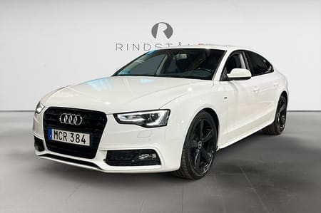 Audi A5 Sportback SB 2.0 TDI 190 HK AUT Q S-LINE D-VÄRM KAMREM BYTT 19"