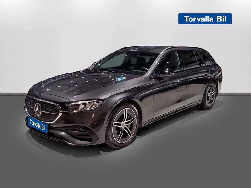 Bild 1 av Mercedes-Benz E 300 d e 4MATIC T de AMG Line Dragkrok Burmester