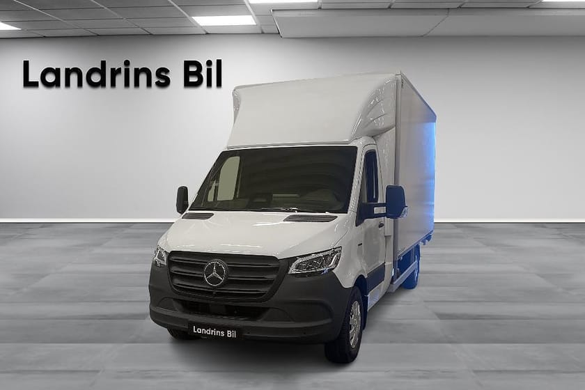 Bild 1 av Mercedes-Benz eSprinter 420 Chassi 81 kWh Volymskåp, 113kWh KLIMATPREMIE,