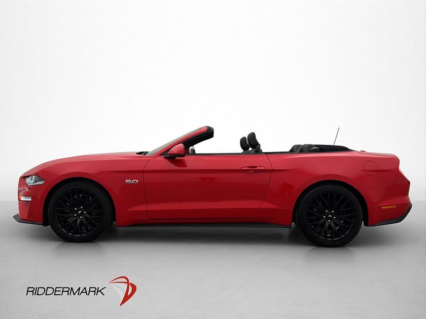 Bild 2 av Ford Mustang GT Cabriolet Convertible 450hk B&O Kamera CarPlay Sv.Såld