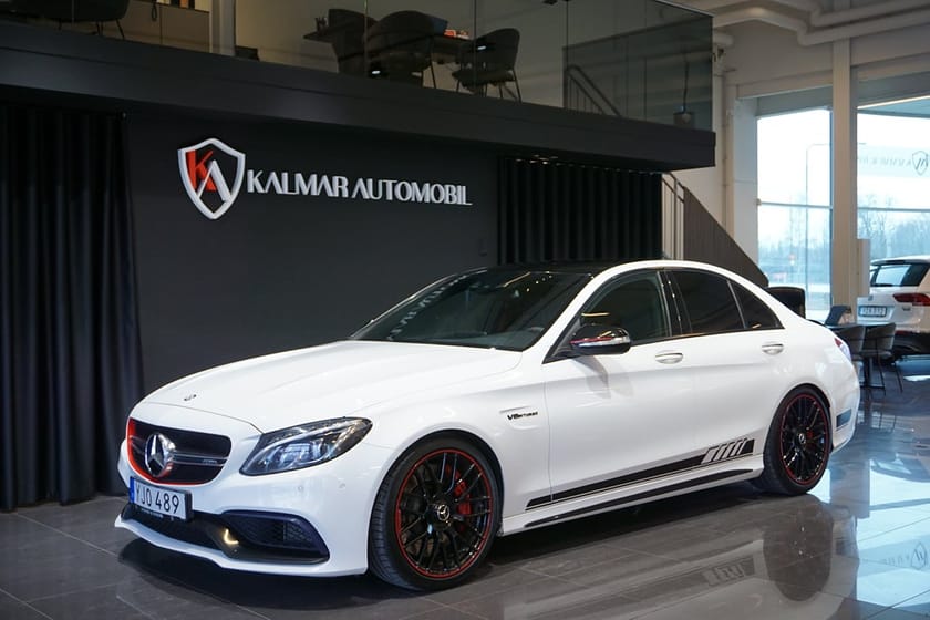 Bild 4 av Mercedes-Benz AMG C 63 S C63 S MCT 510hk Edition 1/ Skalstolar/ Burmester
