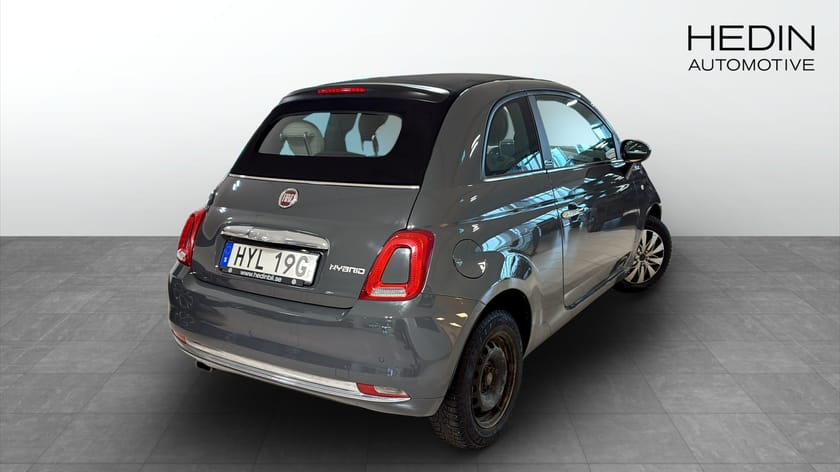 Bild 2 av Fiat 500C Hybrid 70hk CAB Dolcevita