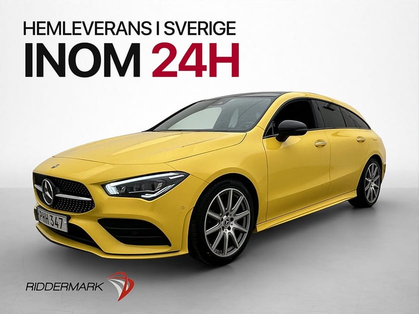 Bild 3 av Mercedes-Benz CLA 220 Shooting Brake SB AMG Wide Pano Burmester P-Värm Drag