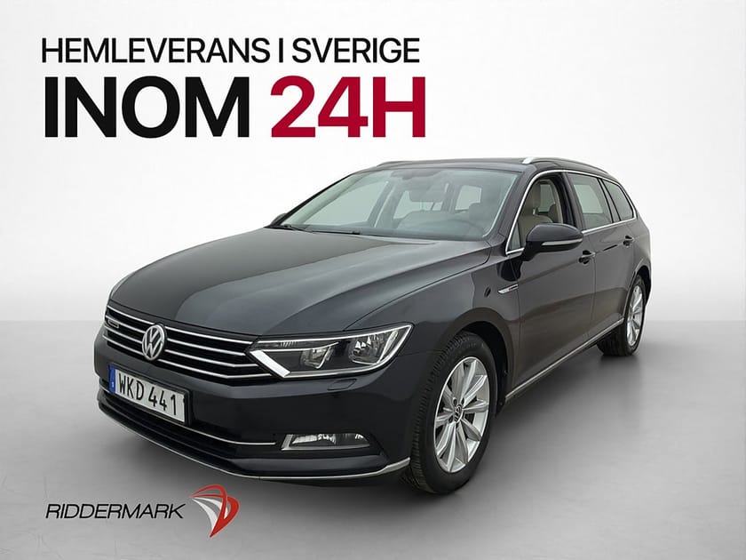 Bild 1 av Volkswagen Passat Sportscombi 2.0 TDI 4M GT Pano Drag Kamera Halvskinn