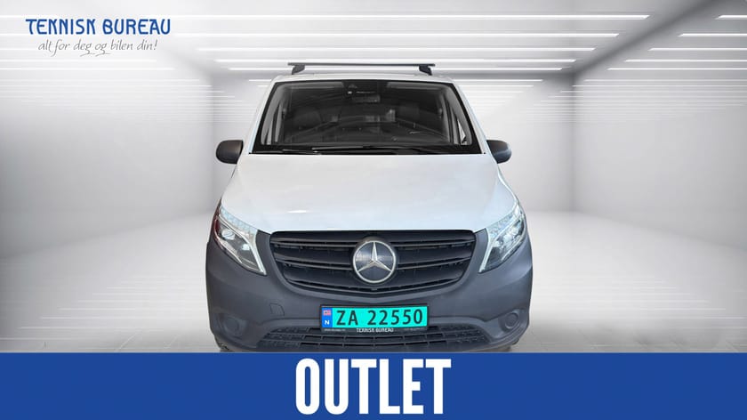 Bilde 2 av Mercedes-Benz Vito 119 CDI 4x4 3.0t Webasto,hengerfeste,ryggekamera 2500 Kg krokvekt