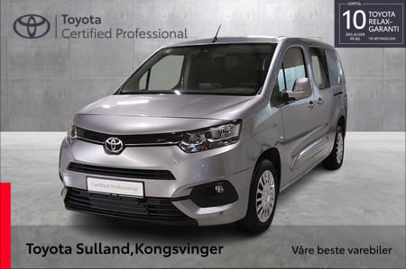 Toyota ProAce City Lang utgave (L2) I Hengerfeste I Garanti