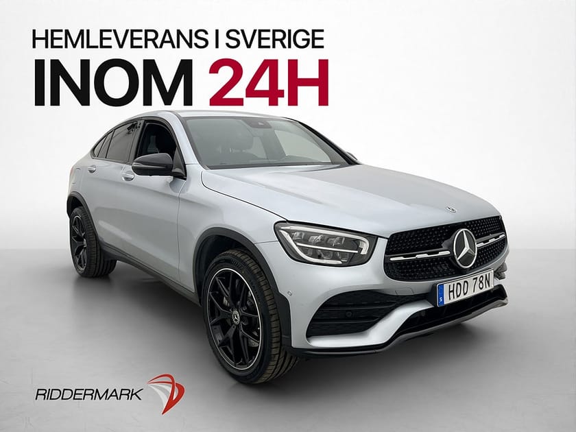 Bild 3 av Mercedes-Benz GLC 300 de Coupé 4MATIC Coupe 4M AMG Line Pano 360° Drag