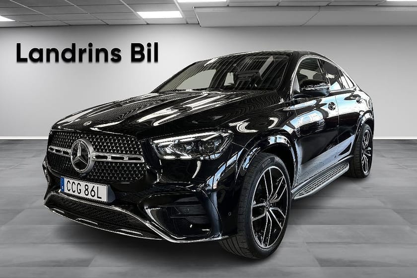 Bild 1 av Mercedes-Benz GLE 350 de 4MATIC Coupé AMG Line Premium / Luftfjädring