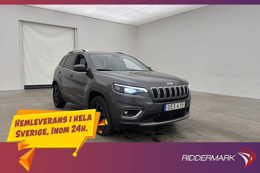 Bild 1 av Jeep Cherokee 2.2 CRD 195hk 4x4 Kamera Drag Rattvärme Navi
