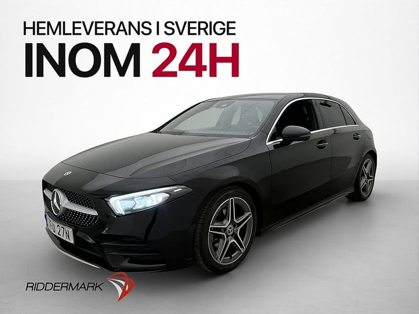 Bild 3 av Mercedes-Benz A 180 A180 AMG Line Kamera Halvskinn Farthållare