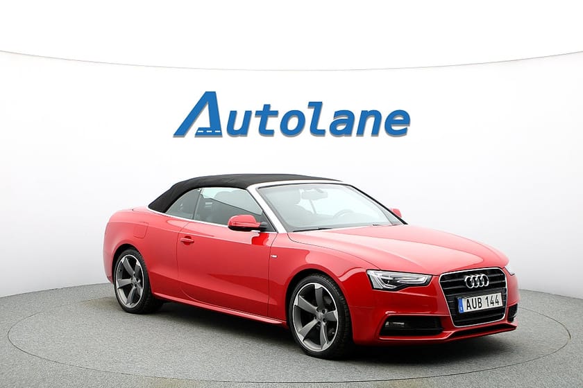 Bild 3 av Audi A5 Cabriolet 2.0 TDI S-line 19",Dragkrok,Skinn,Nackvärmare