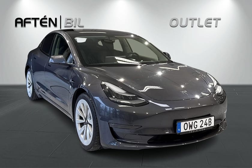 Bild 4 av Tesla Model 3 Long Range AWD 440hk Dragkrok Värmepump Autopilot Läder