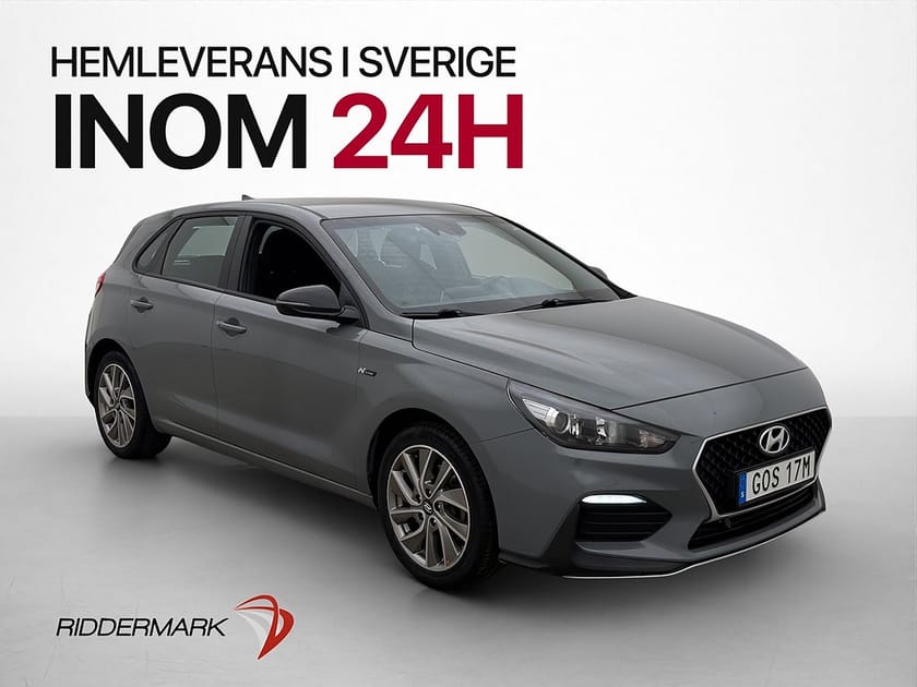 Bild 1 av Hyundai i30 1.0 T-GDI 120hk N-Line B-Kamera M-Värmare Drag