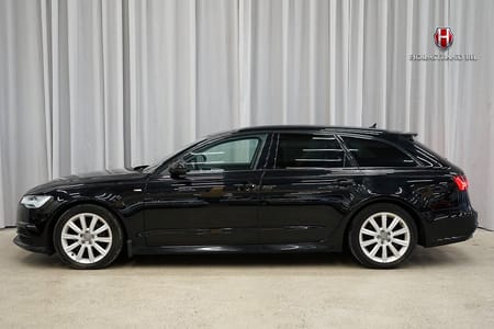 Audi A6 Avant 2.0 TDI quattro S-line Svart-opt Läder Rattvärme 4-zon