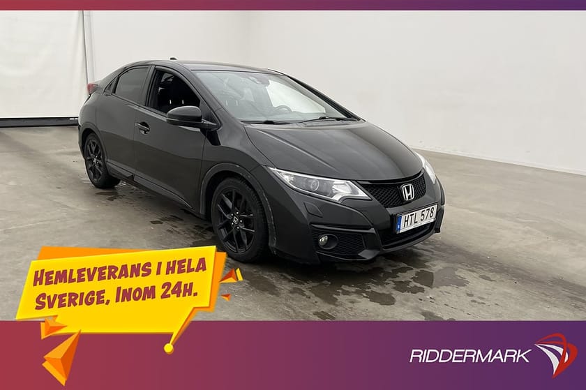 Bild 3 av Honda Civic 1.6 i-DTEC Manuell 120hk Sport Backkamera
