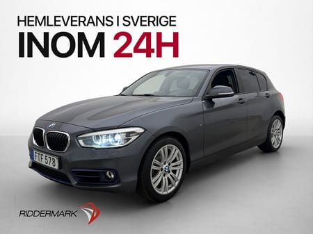 BMW 118d 118 Sport line Bluetooth Sensorer Farthållare