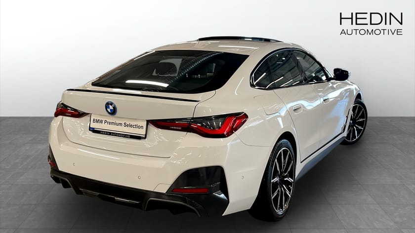 Bild 2 av BMW i4 eDrive40 Gran Coupé 340 hk M-Sport Pro Taklucka H/K Keyless Värmare