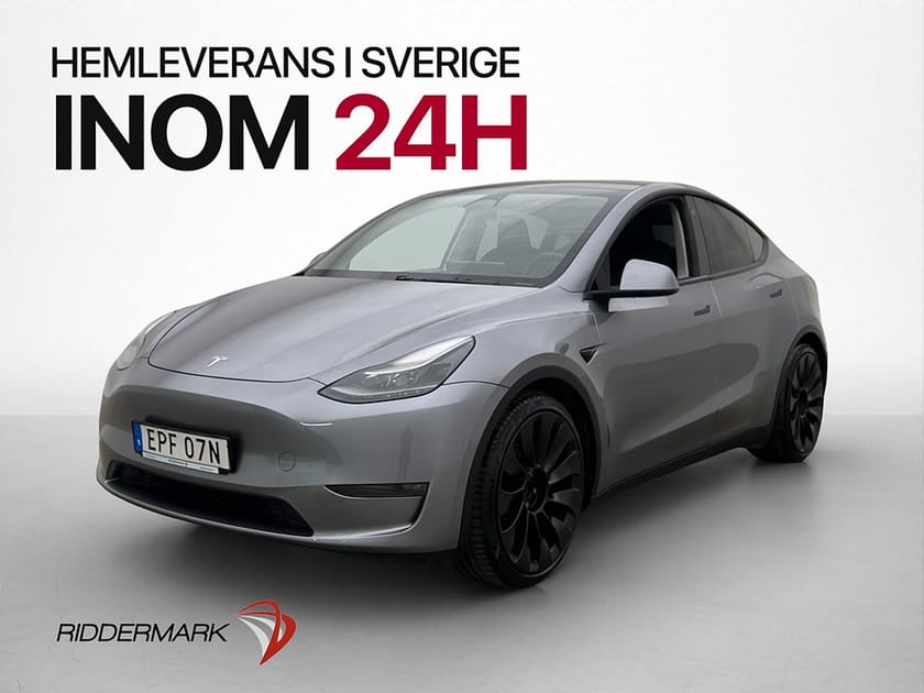 Bild 3 av Tesla Model Y Performance AWD Dragkrok Värmare Panorama MOMS